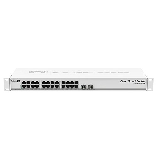 Mikrotik CSS326-24G-2S+RM 24 port Gigabit Ethernet switch with two SFP+ ports