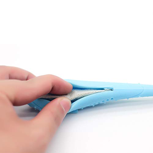 HLovebuy Catnip Toys Simulation Fish Shape, Fish Flop Cat Toy, Pet Cat Fish Shape Toothbrush with Catnip, Pet Eco-Friendly Silicone Molar Stick Teeth Cleaning Toy for Cats - Thumbnail 6