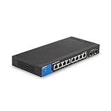 Linksys LGS310C 8 Port Gigabit Managed Network