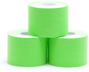 Theramaid premium sport energy tape with 180% stretch, 5 cm x 5 m, 100 % viscose, kinesiology, physiotherapy tape, waterproof