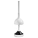 InterDesign Una Plastic Plunger with Cover Set for Master, Guest, Kids', Office Bathroom Cleaning and Storage, 5.75