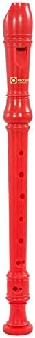 Recorder Workshop 301RD Descant Recorder, Red, Soprano - Image 3