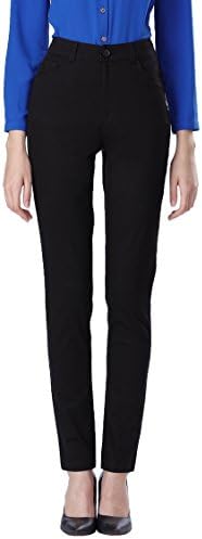 Junior's Fit and Soft Comfortable Casual Jeans (XS, Black)