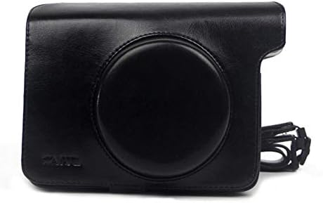 Camera Case Bag Compatible for Fuji Fujifilm Instax W300 Instant Film Camera Shoulder Carry Bag PU leather with Accessories Pocket and Adjustable Strap