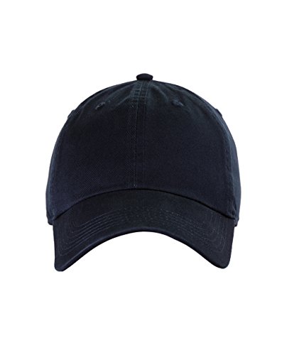 NYFASHION101 Unisex Adjustable 6-Panel Low-Profile Baseball Cap LOW100- Navy