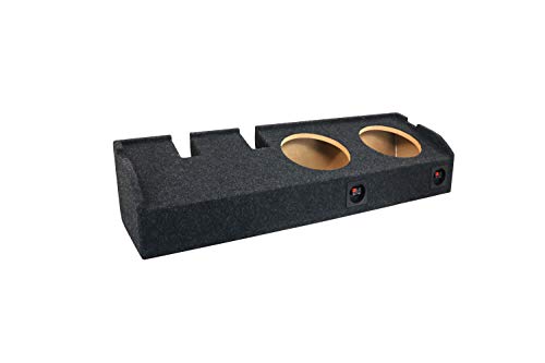 Bbox Dual Sealed 10 Inch Subwoofer Enclosure - Accu-Tuned Sealed Subwoofer Boxes & Enclosures - Subwoofer Box Improves Audio Quality, Sound & Bass - Fits 1997-2003 Ford F150 Super Crew