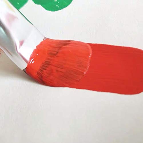 MHGLOVES Künstlerpinsel Pinsel-Set, 12 Stück Filbert Pinsel Set, Katzenzungenpinsel Zungenpinsel Set for Acrylic Oil Gouache and Watercolor Paints – Bild 7