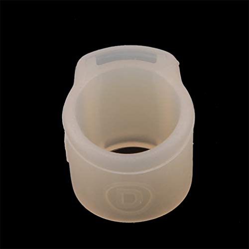 GUAngqi 4PCS/Box Protect Finger Nail Set for Chinese Classical Musical Instruments Zither Accessories,Left Hand,Silica Gel