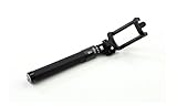 Vasi Pocket Sized Bluetooth Selfie Stick Monopod with Build in Remote Shutter For All Smartphones, Extendable up to 30