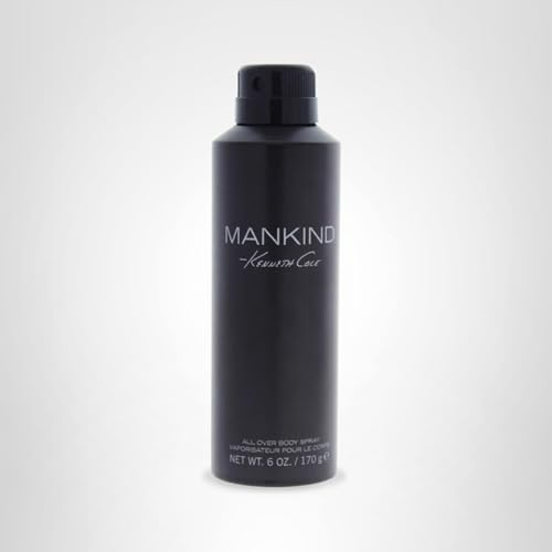 Kenneth Cole Mankind Body Spray for Men, 6.0 Fl. Oz.