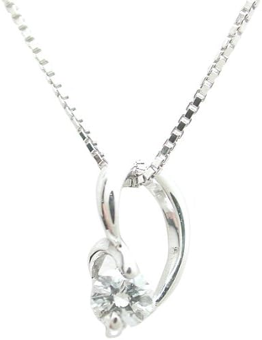 Amazon ハートアンドキューピッドダイヤモンド H C Diamond シンプルデザインk10ホワイトゴールドh Cダイヤネックレス T Keeh Wg ネックレス 通販