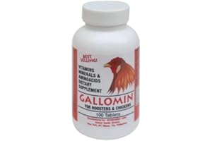 GENERIC INTERFARMA Gallomin 100 Tablets Rooster Medicina Gallos Finos