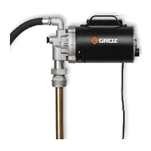 GROZ 220V AC Heavy Duty Electric Oil Drum Transfer Pump Self Priming