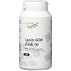 vitaworld Lysin 600 mg plus Zink 10 mg, 502 mg reines L-Lysin und 10 mg Zink pro Kapsel, Vegan, 120 Kapseln