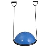 Giantex Ball Balance Trainer Yoga Fitness Strength Exercise Workout W/pump (Blue)