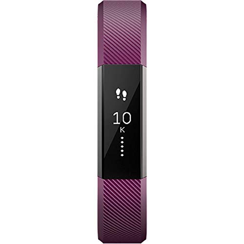 Fitbit Alta Wireless Activity and Fitness Tracker Smart Wristband, Plum, Large (6.7-8.1 in) (Certified Refurbished)