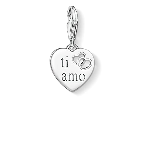 "ti amo" Heart Charm