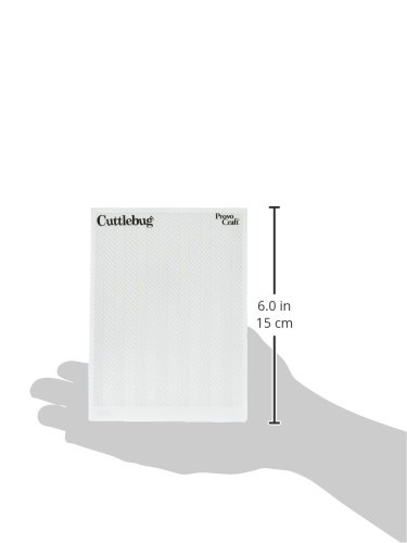 Provo Craft Cuttlebug A2 Embossing Folder, Herringbone