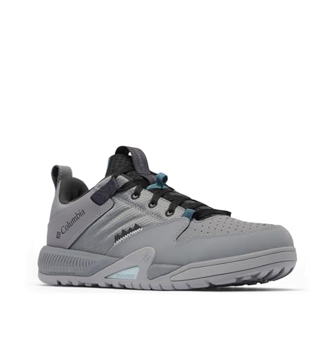 Columbia Mens Landroamer Trailrider Hiking Shoe, Titanium Grey Steel/Crushed Bl…