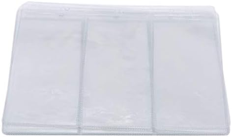 DeliV Banknotes Box Transparent PVC Page Of Paper Money Coin Album Coin Money HoldersPaper Money Collection Holders PVC Banknotes Album Storage Cover Protection