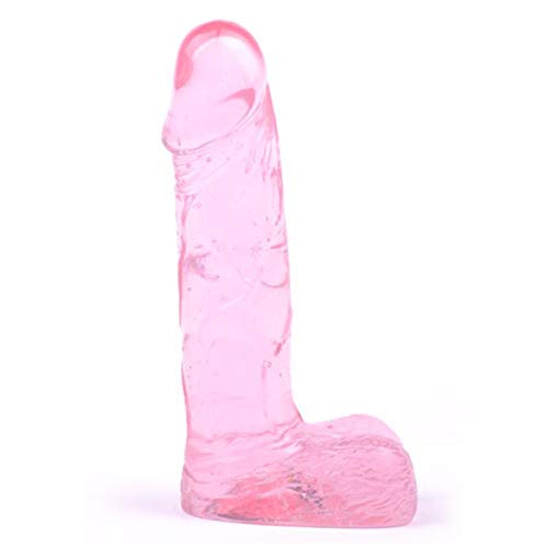 BeHorny Stubby Length Realistic Penis Dildo, Pink