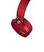 Sony MDR-XB950BT/R Extra Bass Bluetooth Wireless Headphones w/Microphone - Red (Renewed)