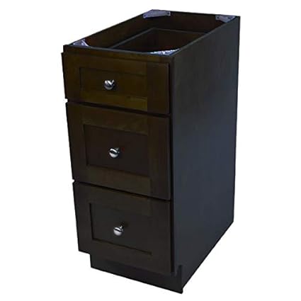 Amazon Com Vima Bd12 3 12 Espresso Kitchen Base Cabinet 3
