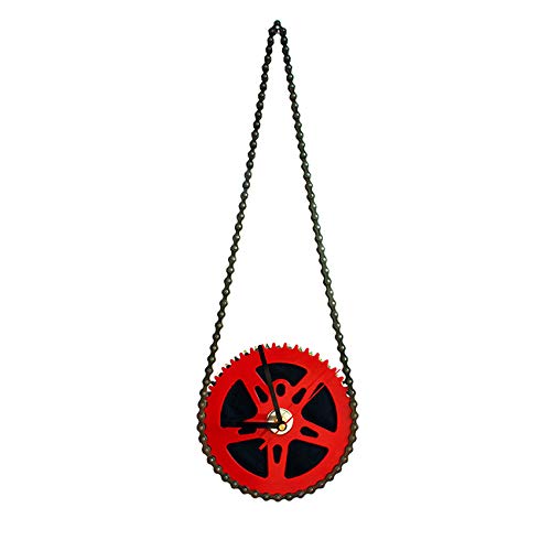 Bikes Bazaar Clock, metal, Silver, One Size