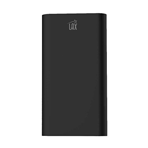 LAX Pro 16800 Portable Charger Battery Backup, 16800mAh External Battery with 4 High Speed Charging 2.1A USB Ports for iPhone, iPad, Samsung Galaxy, Android and Other Smart Devices (Black)