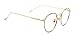 TIJN Women Metal Circle Eyeglasses Fashion Full Rim Round Thin Artist Frame-Henk