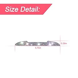 4 PCS Bling Rhinestone Car Door Handle Scratch