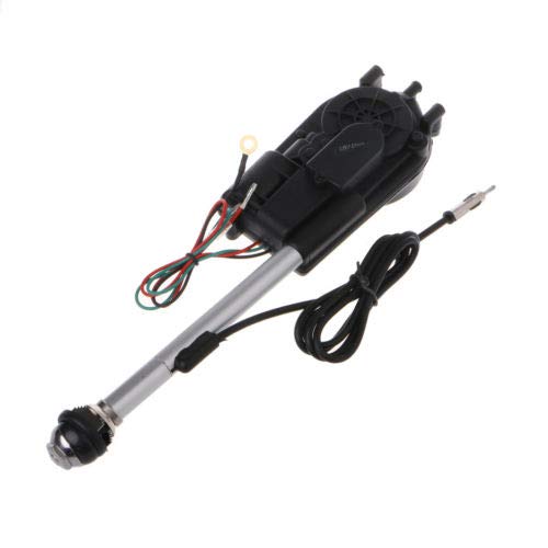 YONGHONGUniversal Car Auto SUV AM FM Radio Electric Power Automatic Antenna Aerial Kit 12V Exterior Vehicle Aerials Pro Auto Replacement - Thumbnail 2