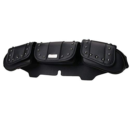 Jade Windshield Bag Saddle 3 Pouch Pocket Fairing For Harley Touring Electra Street Glide Most Motorcycles
