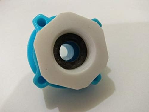PK Aqua Washing Machine Inlet Pipe Hexagonal Bib Adapter-PVC Female Thead Adapter.