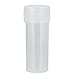 MMdex White 50Pcs 5g Volume Plastic Sample Bottle 5ML Small Bottle Vial Storage Contain Small Bottle Vial Storage Container