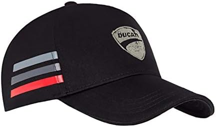 Ducati Corse 2019 Racing MotoGP Black Baseball Cap 100% Cotton Adult One Size