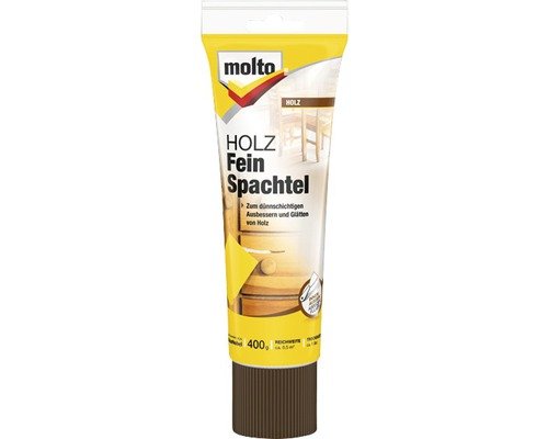 Molto Holz Feinspachtel 400g, weiß