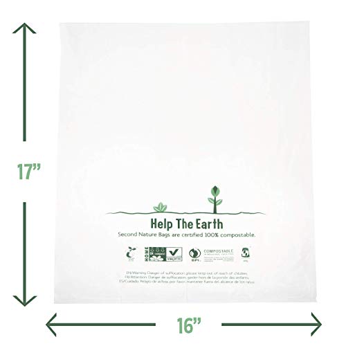 Second Nature Bags, Premium Certified 100% Compostable ...