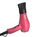 BERTA 1875Watts Folding Handle Hair Dryer Ceramic Negative Ionic Blow Dryer with Nozzle Compact for Children & Traveling