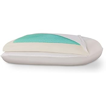 Amazon Com Dreamfinity Cooling Gel Memory Foam Pillow Home