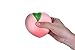 Rienar Jumbo Colossal Squishies Peach Very Soft Slow Rising Cream Scented, 4 inches