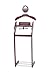 ClosetMate Executive Clothes Valet Stand - Beautiful Solid Hardwood Valet Clothing Hanging System with Mirror, Rack for Shoes, Tray for Cell phone and Keys, Great Gift