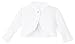 Lilax Little Girls' Knit Long Sleeve Button Closure Bolero Cardigan Shrug