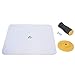 Aluminum Plastering Hawk, Lightweight Plastering Handheld Plate with Comfort Grip Handle Size 30x30x13cm for Household Drywall Building Remodel