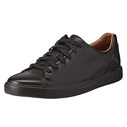 Clarks Men's Un Costa Lace Sneaker, Black, 11.5