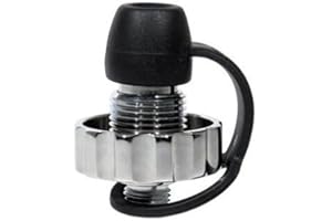 Atomic Aquatics Yoke to DIN Conversion Kit for Permanently Convert to DIN (Brass)