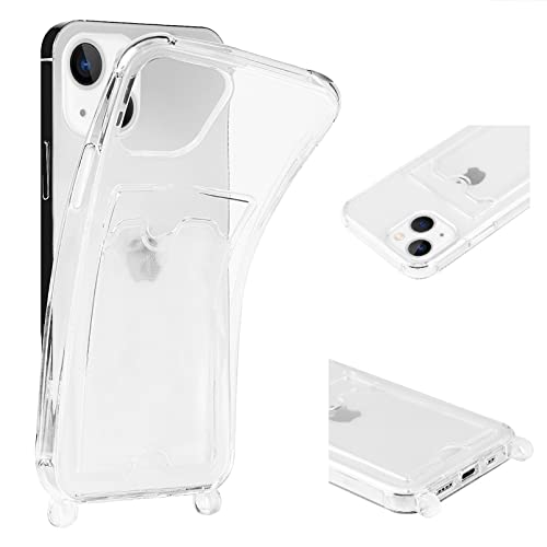 Jaorty Crossbody Wallet Phone Case for iPhone 13 with Card Holder,Cute