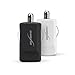 Sonim XP5 Charger, BoxWave [Micro High Current Car Charger] Rapid, USB Car Travel Charger for Sonim XP5 - Jet Black
