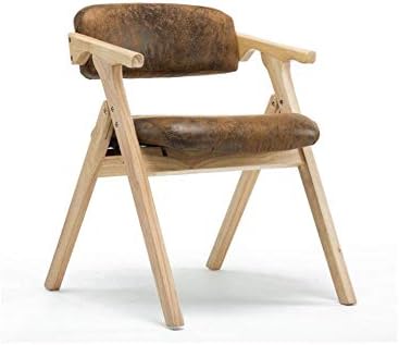 座椅子 ソリッドウッドホームダイニングチェア現代のミニマリストデスクbackest折りたたみチェア