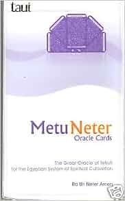 Metu Neter Oracle Cards: Ra UN Nefer Amen: Amazon.com: Books
